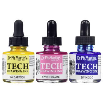 Dr. Ph. Martin's TECH Drawing Ink 30ml - (Disponible en 14 Colores)