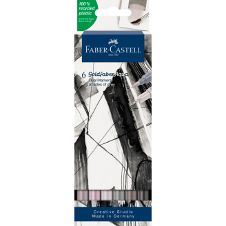 Vaso Plegable para Agua Clic&Go Verde Oscuro Faber Castell –