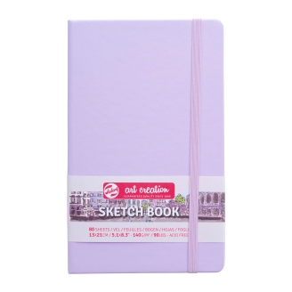 Royal Talens Art Creation Sketch Book Papel Crema 13x21 cm 140G 80HJ - Violet Pastel